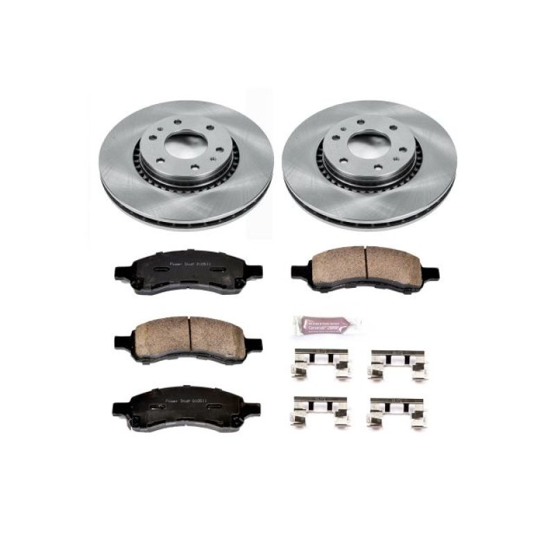 PowerStop PSB Autospecialty Kit Brakes, Rotors & Pads Brake Kits - OE main image