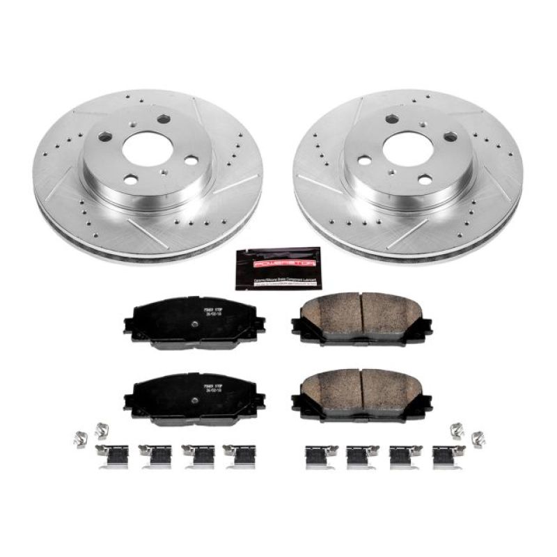 PowerStop PSB Z23 Evolution Kit Brakes, Rotors & Pads Brake Kits - Performance D&S main image