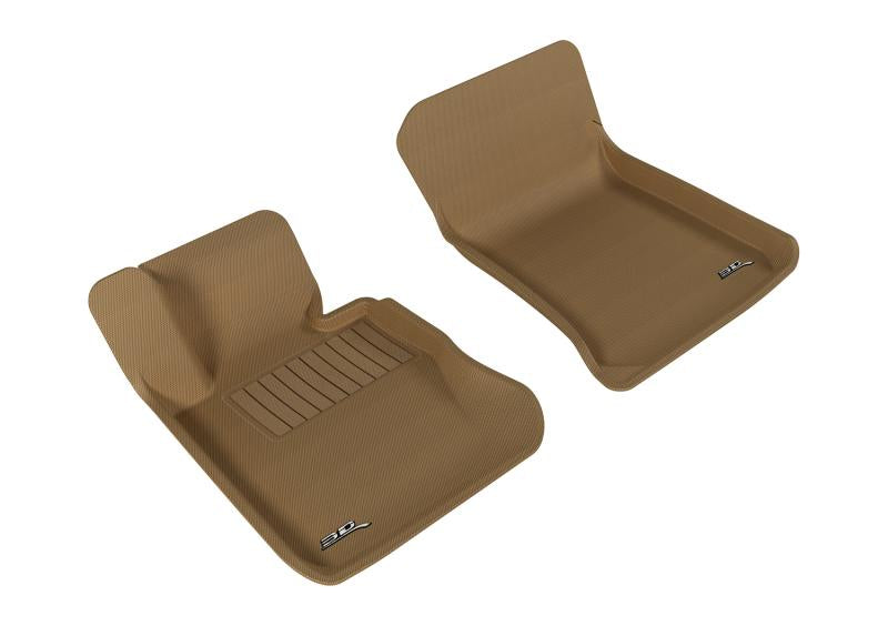 3D MAXpider 2013-2015 BMW X1 E84 Kagu 1st Row Floormat - Tan L1BM01711502 Main Image