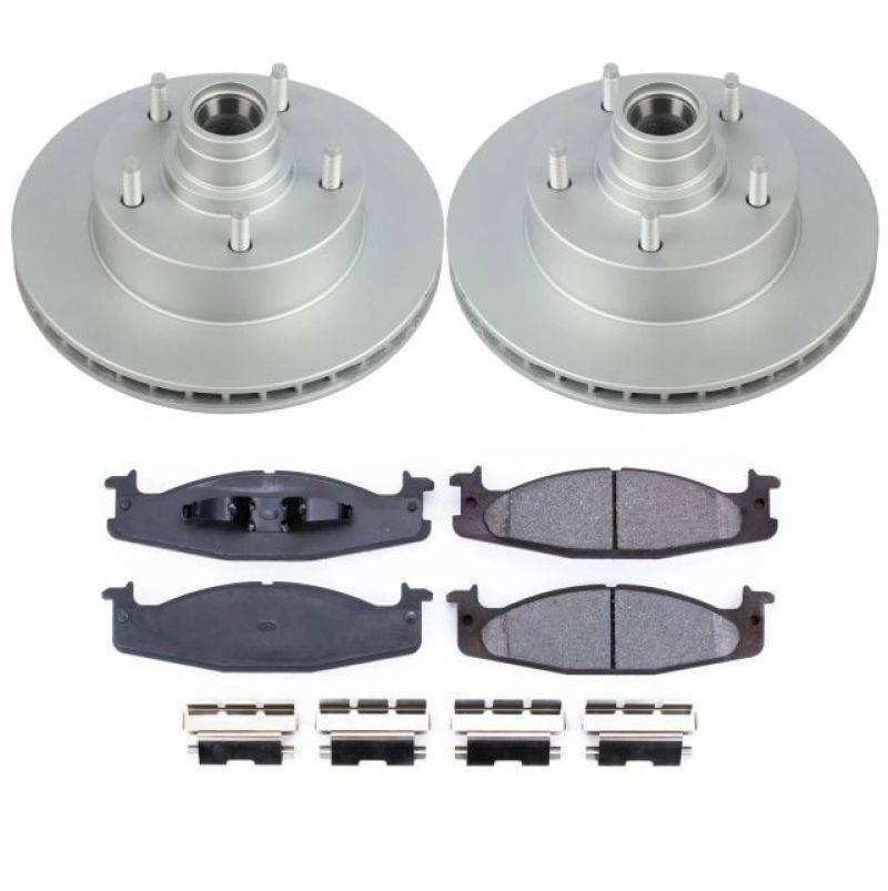 PowerStop PSB Z17 Evolution Coated Kit Brakes, Rotors & Pads Brake Kits - Performance Blank main image