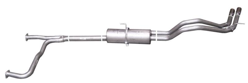 Gibson 04-09 Nissan Titan LE 5.6L 2.5in Cat-Back Dual Sport Exhaust - Stainless 68400 Main Image