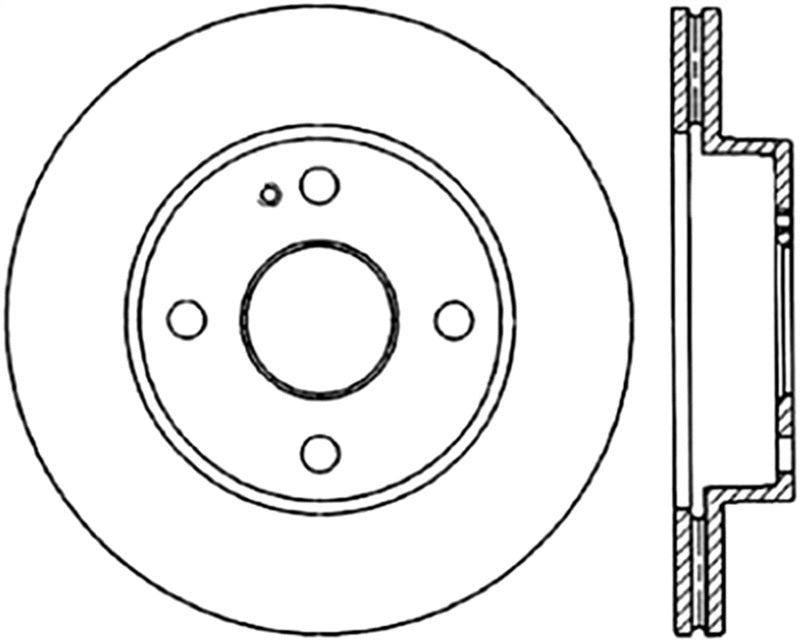 Stoptech ST Slot & Drill Brake Rotors Brakes, Rotors & Pads Brake Rotors - Slot & Drilled main image