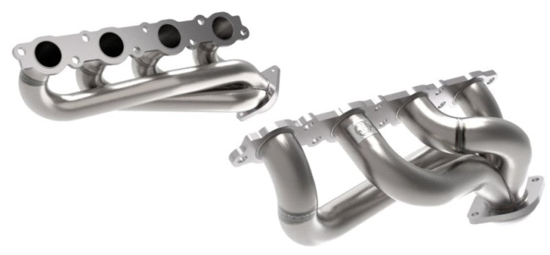 aFe Twisted Steel 1-7/8in 304 SS Headers 20-21 Ford F-250/F-350 V8-7.3L 48-33029