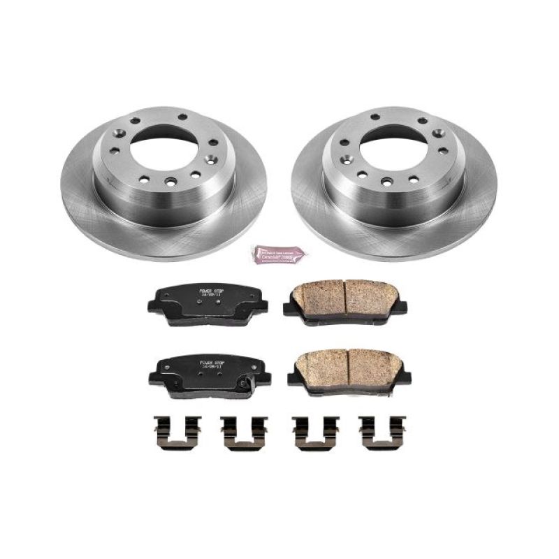 PowerStop PSB Autospecialty Kit Brakes, Rotors & Pads Brake Kits - OE main image