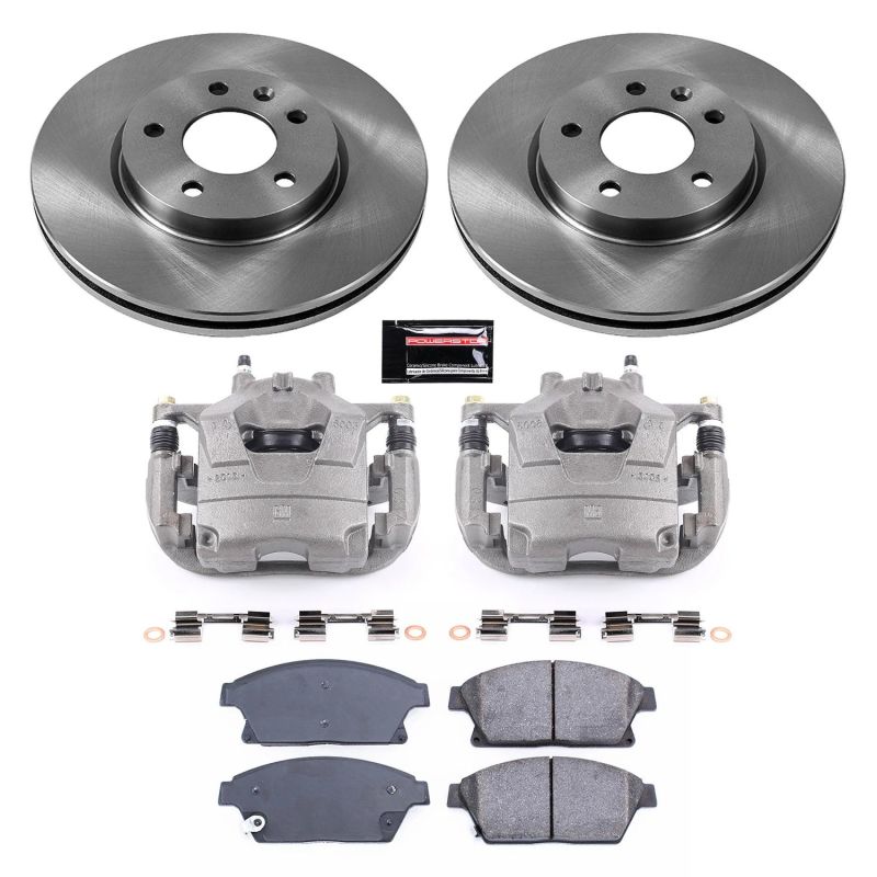 PowerStop PSB Autospecialty Kit w/Cals Brakes, Rotors & Pads Brake Kits - OE main image