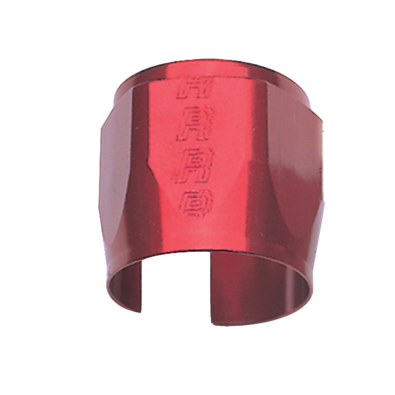 Russell -4 AN Tube Seal Hose End For 1/4" Vacuum Hose (Red Finish)