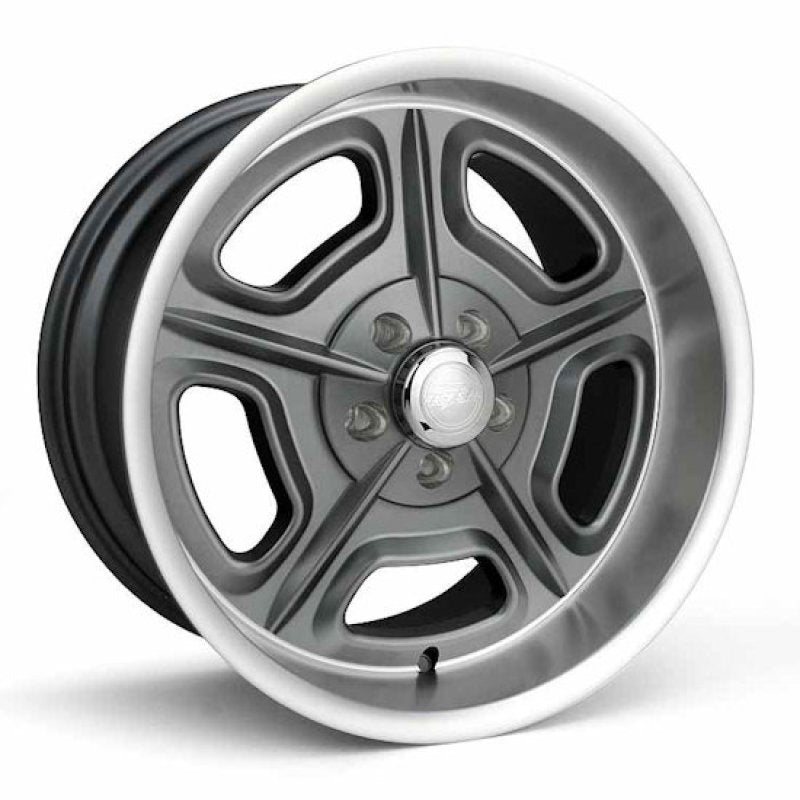 Race Star 32 Mirage 15x8 5x4.75bc 4.10bs Metallic Gray w/ Machined Lip 32-580241GM