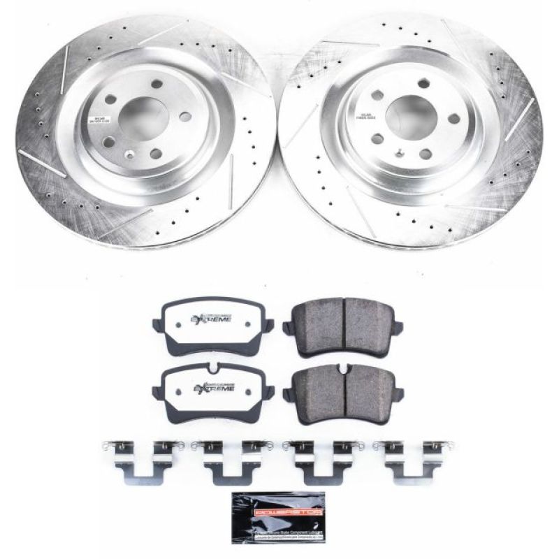 PowerStop PSB Z26 Street Warrior Kit Brakes, Rotors & Pads Brake Kits - Performance D&S main image