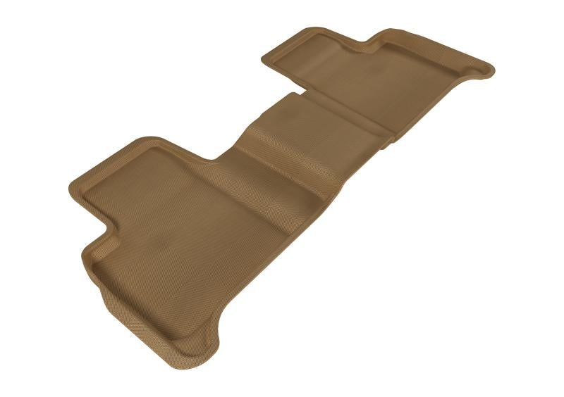 3D MAXpider 2012-2018 Mercedes-Benz GLE-Class/GLS-Class/ML-Class Kagu 2nd Row Floormats - Tan L1MB02921502 Main Image