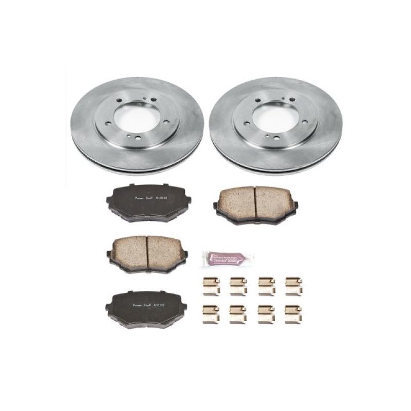 PowerStop PSB Autospecialty Kit Brakes, Rotors & Pads Brake Kits - OE main image