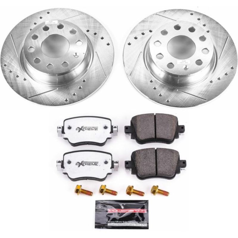 PowerStop PSB Z26 Street Warrior Kit Brakes, Rotors & Pads Brake Kits - Performance D&S main image