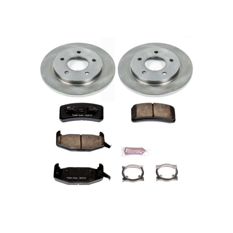 PowerStop PSB Autospecialty Kit Brakes, Rotors & Pads Brake Kits - OE main image