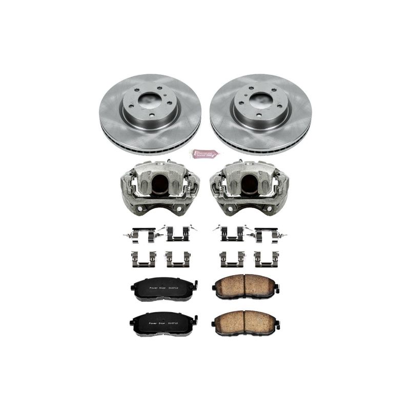 PowerStop PSB Autospecialty Kit w/Cals Brakes, Rotors & Pads Brake Kits - OE main image