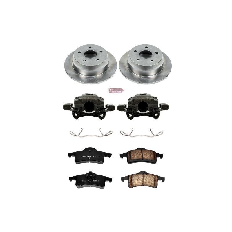 PowerStop PSB Autospecialty Kit w/Cals Brakes, Rotors & Pads Brake Kits - OE main image