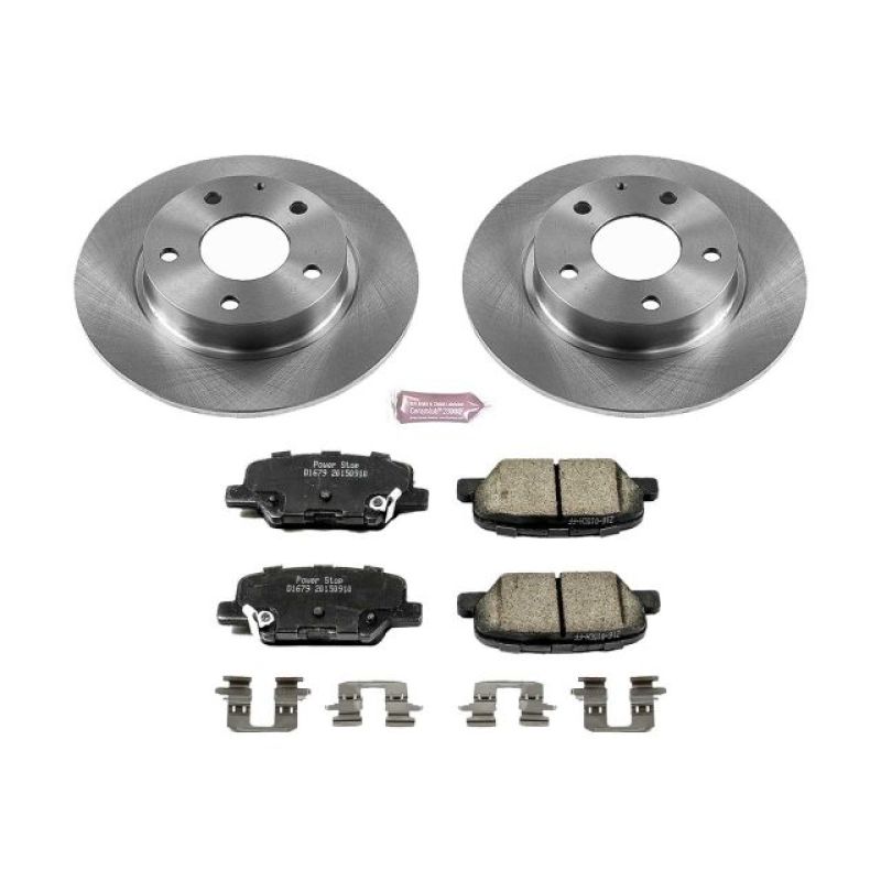 PowerStop PSB Autospecialty Kit Brakes, Rotors & Pads Brake Kits - OE main image