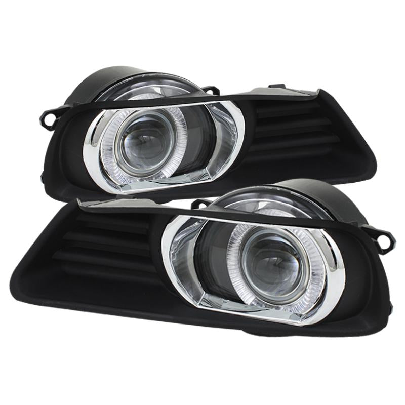 Spyder Toyota Camry 07-09 Halo Projector Fog Lights w/Switch Clear FL-P-TCAM07-HL 5038692 Main Image