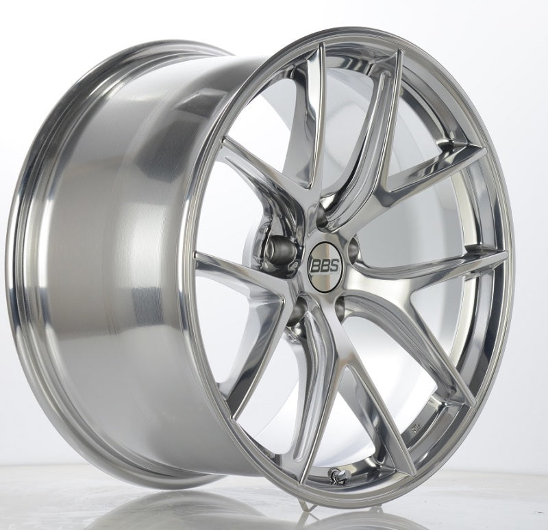 BBS CI-R 20x11.5 5x120 ET52 Ceramic Polished Rim Protector Wheel -82mm PFS/Clip Required CI0801CP