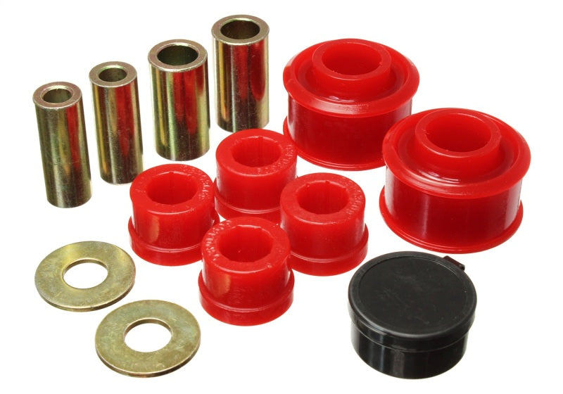 Energy Suspension 05-09 Subaru Legacy Front Control Arm Bushing Set - Red 19.3104R