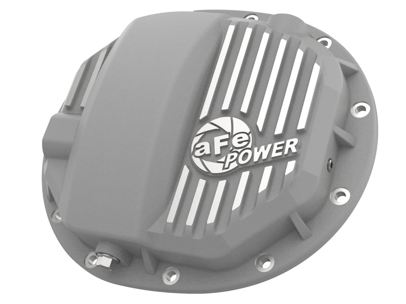 aFe Street Series Rear Differential Cover Raw 14-19 Chevrolet Silverado V8 4.3L / 5.3L / 6.2L 46-71120A