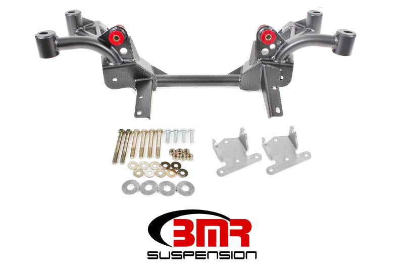 BMR 82-92 3rd Gen F-Body K-Member w/ SBC/BBC Motor Mounts and Pinto Rack Mounts - Black Hammertone KM007-1H Main Image