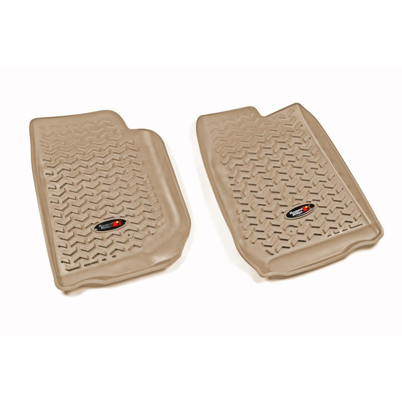 Rugged Ridge RUG Floor Liners - Tan Floor Mats Floor Mats - Rubber main image