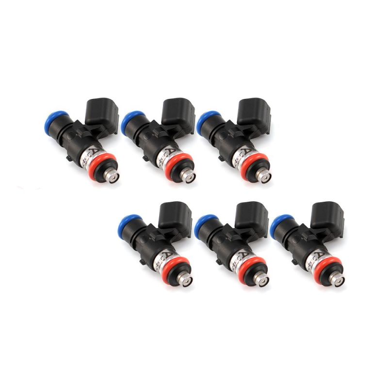 Injector Dynamics 1340cc Injectors- 34mm Length-No Adapt Top(14mm O-Ring)/15mm Low O-Ring(Set of 6) 1300.34.14.15.6