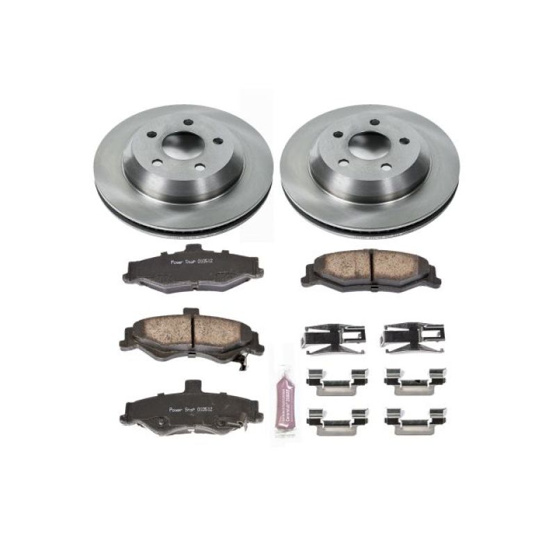 PowerStop PSB Autospecialty Kit Brakes, Rotors & Pads Brake Kits - OE main image