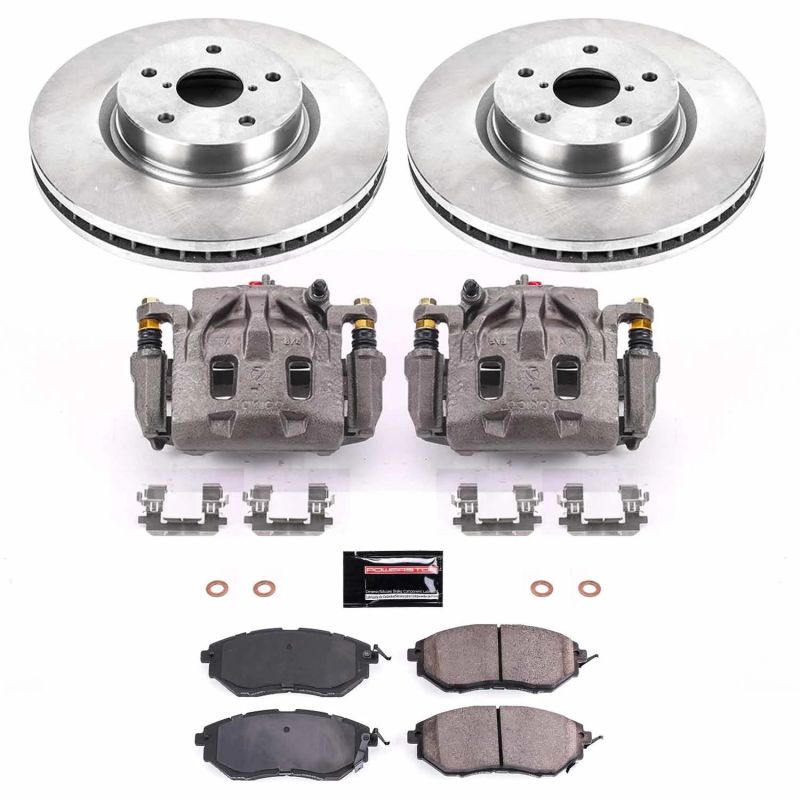 PowerStop PSB Autospecialty Kit w/Cals Brakes, Rotors & Pads Brake Kits - OE main image