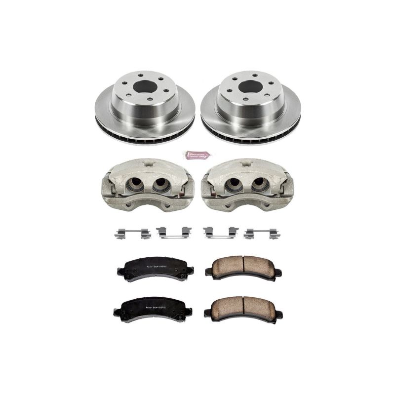 PowerStop PSB Autospecialty Kit w/Cals Brakes, Rotors & Pads Brake Kits - OE main image