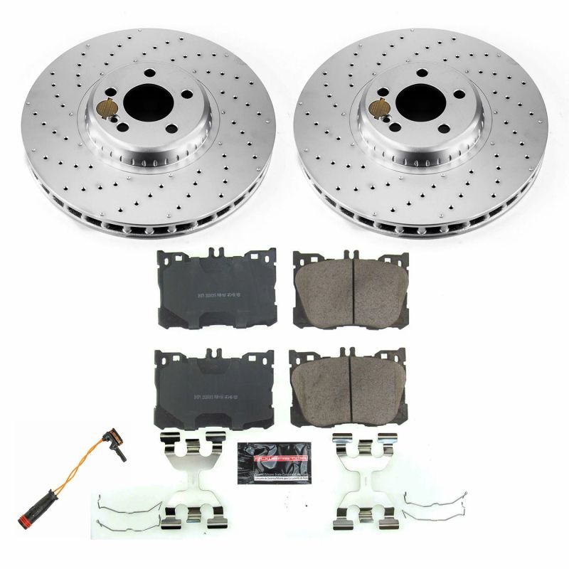 PowerStop PSB Z23 Evolution Coated Kit Brakes, Rotors & Pads Brake Kits - Performance D&S main image