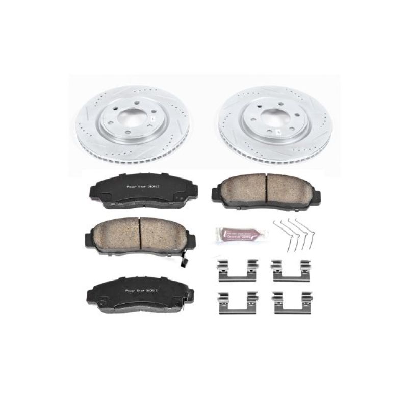 PowerStop PSB Z23 Evolution Kit Brakes, Rotors & Pads Brake Kits - Performance D&S main image