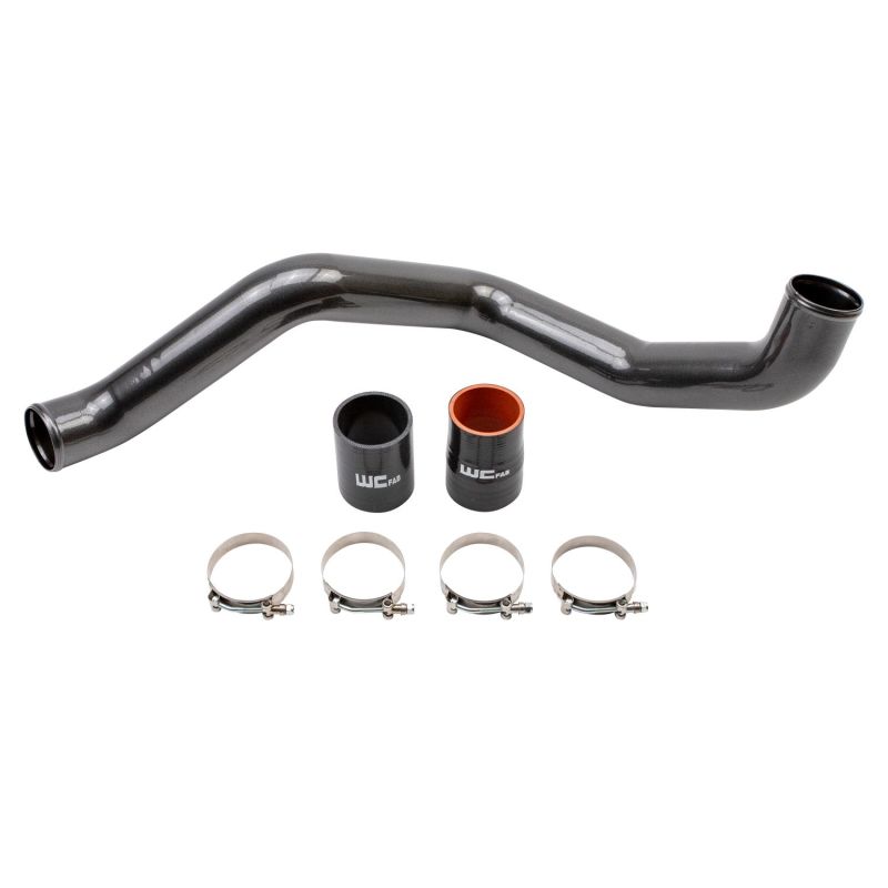 Wehrli 2020+ Chevrolet 6.6L L5P Duramax Driver Side 3in Intercooler Pipe - Bronze Chrome WCF100365-BC