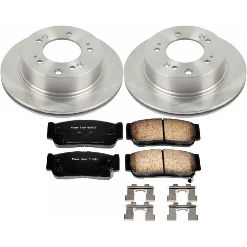 PowerStop PSB Autospecialty Kit Brakes, Rotors & Pads Brake Kits - OE main image