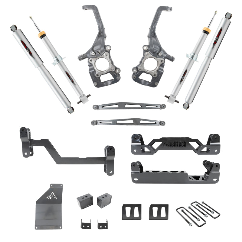 Belltech 15-20 Ford F-150 6in-7in Lift Kit w/ Trail Performance Struts & Shocks 152501TP