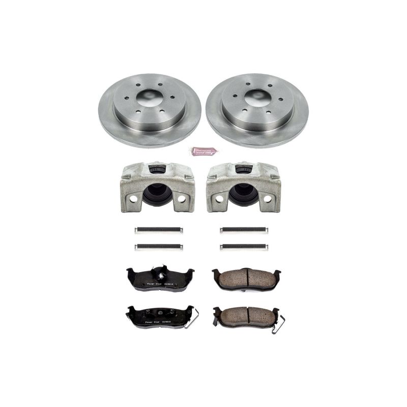 PowerStop PSB Autospecialty Kit w/Cals Brakes, Rotors & Pads Brake Kits - OE main image