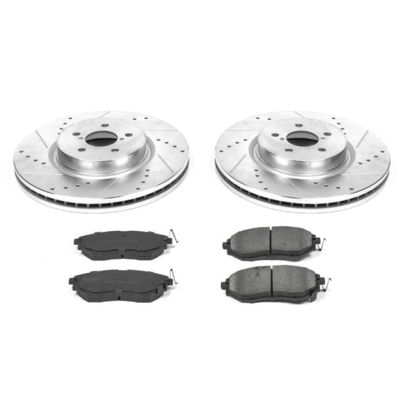 PowerStop PSB Z23 Evolution Kit Brakes, Rotors & Pads Brake Kits - Performance D&S main image