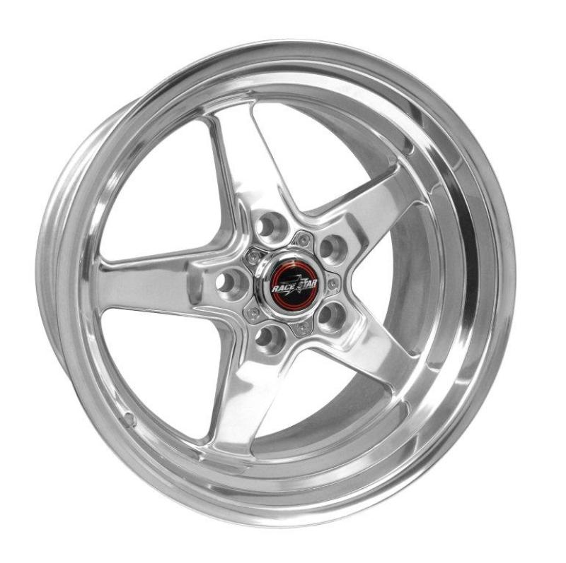 Race Star 92 Drag Star 17x9.50 5x4.75bc 5.25bs Direct Drill Polished Wheel 92-795249DP