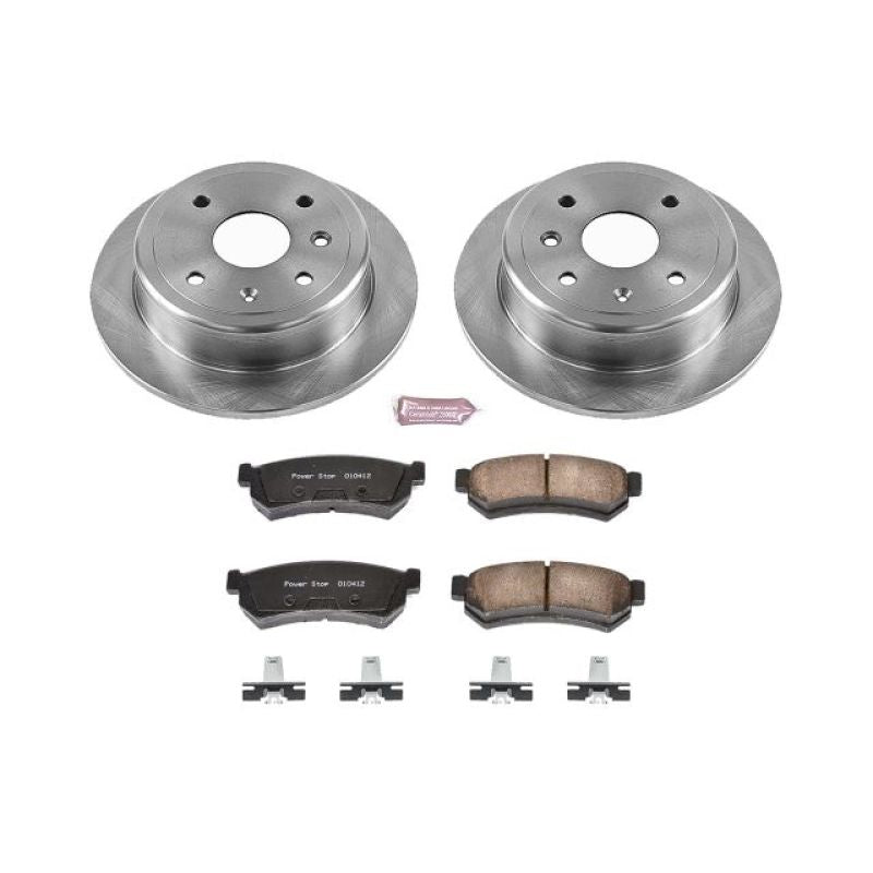 PowerStop PSB Autospecialty Kit Brakes, Rotors & Pads Brake Kits - OE main image