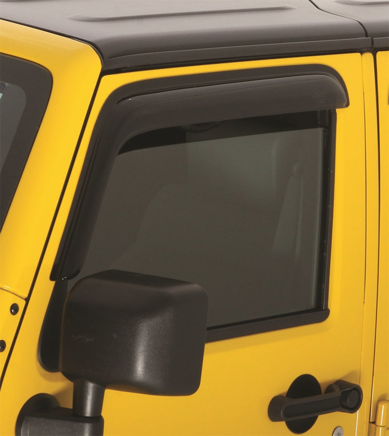 Rampage 2007-2018 Jeep Wrangler(JK) 2-Door Only Ventvisor - Smoke 6816