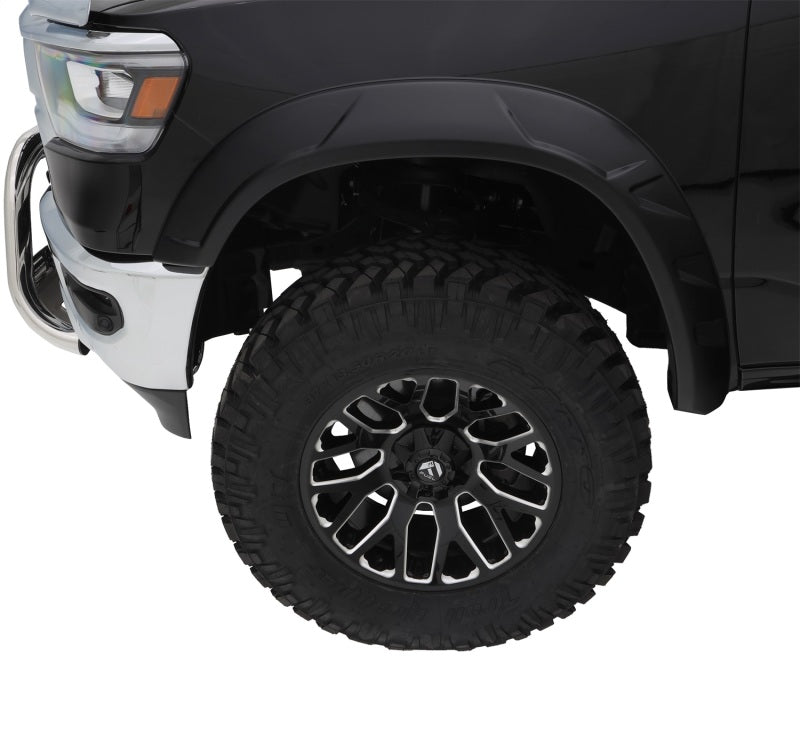 Bushwacker 14-19 Toyota Tundra w/ 66.7in Bed DRT Style Flares 4pc - Black 30923-02