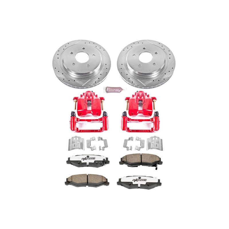 PowerStop PSB Z26 Street Kit w/Cals Brakes, Rotors & Pads Brake Kits - Performance D&S main image