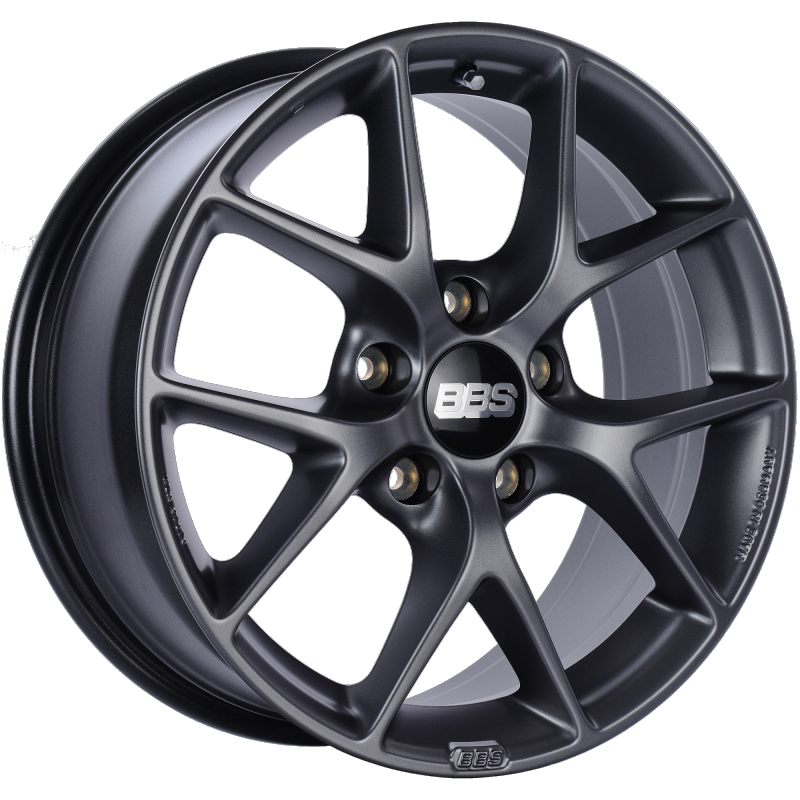 BBS SR 18x8 5x130 ET50 CB71.6 Satin Grey Wheel SR022SG Main Image