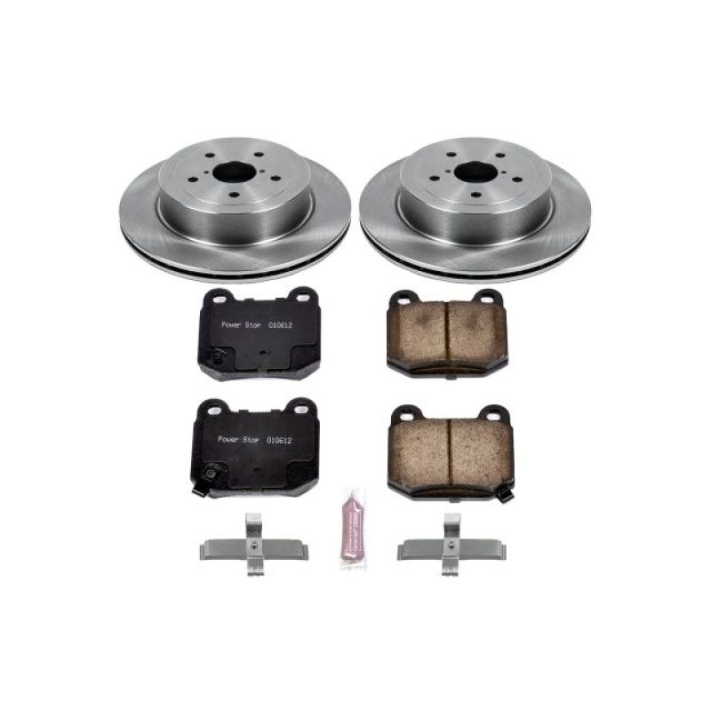 PowerStop PSB Autospecialty Kit Brakes, Rotors & Pads Brake Kits - OE main image