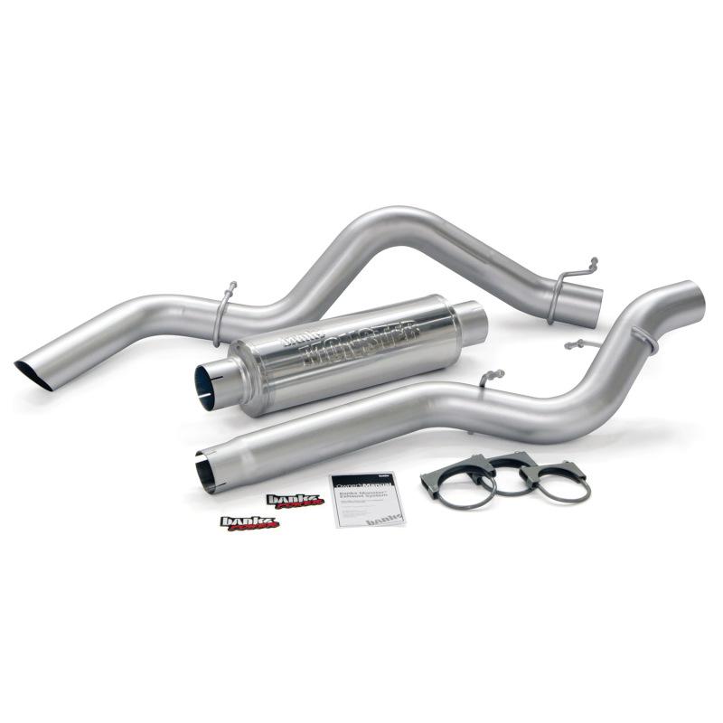 Banks Power 06-07 Chevy 6.6L ECSB Monster Sport Exhaust System 48773 Main Image