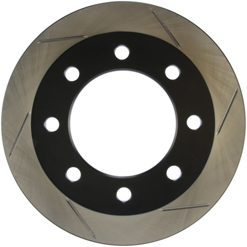 StopTech Sport Slotted Brake Rotor; Rear Left