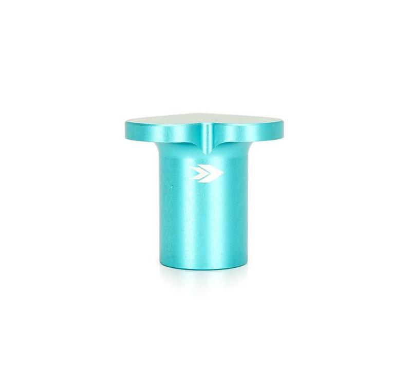 NRG Heart Shape Drift Button Honda - Teal DB-H003TL