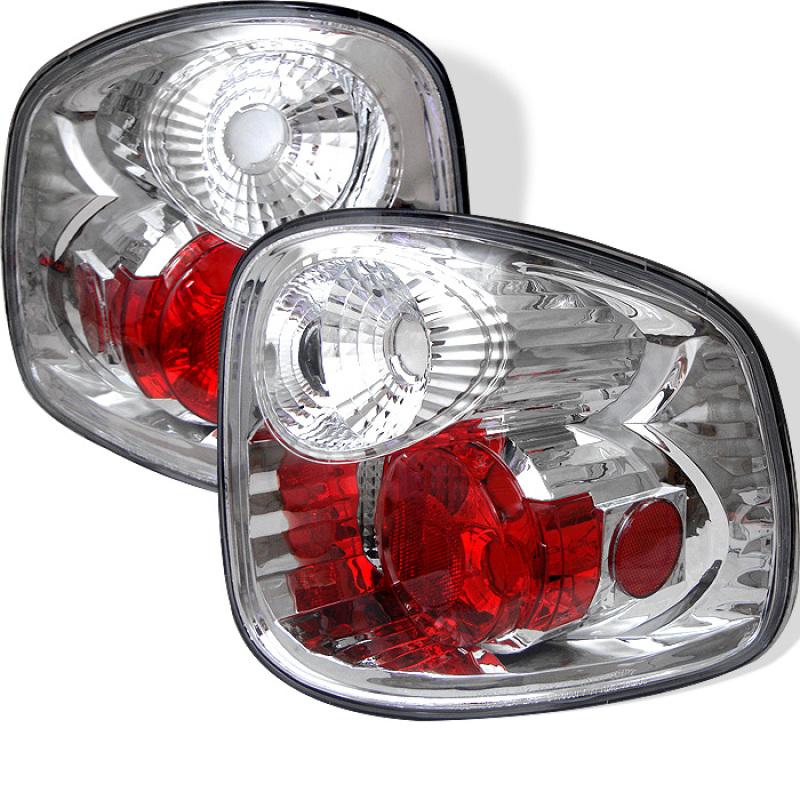 Spyder Ford F150 Flareside 97-03 Euro Style Tail Lights Chrome ALT-YD-FF15097FS-C 5003386 Main Image