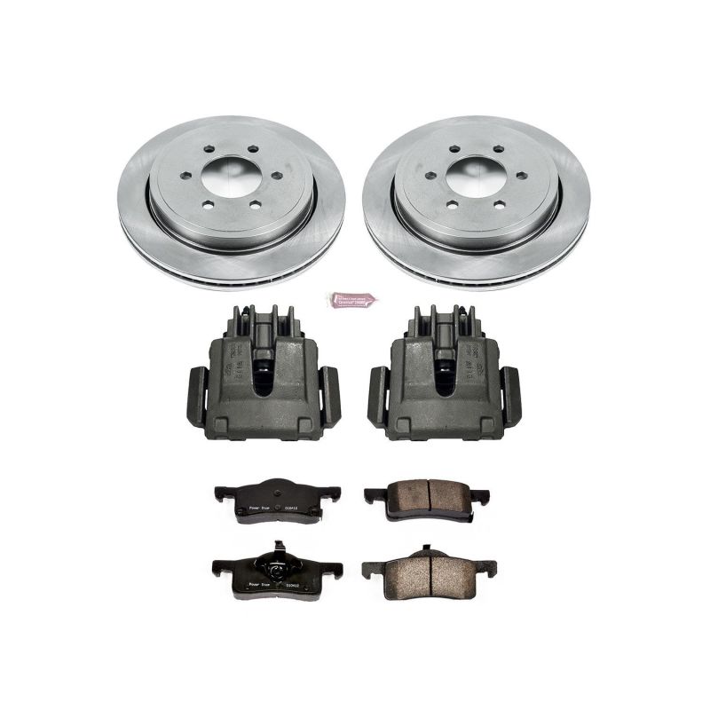 PowerStop PSB Autospecialty Kit w/Cals Brakes, Rotors & Pads Brake Kits - OE main image