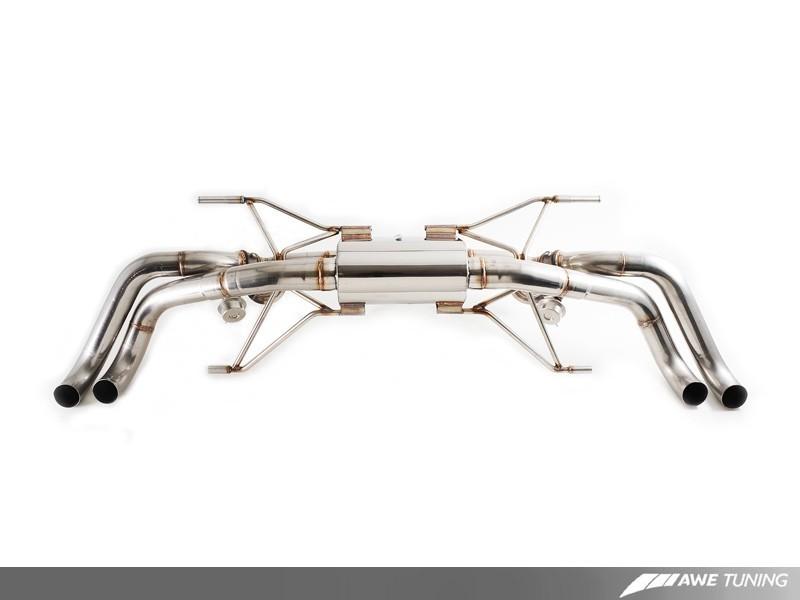 AWE Tuning Audi R8 4.2L Coupe SwitchPath Exhaust 3025-31014 Main Image