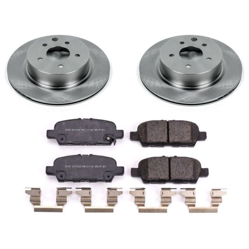 PowerStop PSB Autospecialty Kit Brakes, Rotors & Pads Brake Kits - OE main image